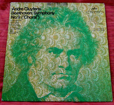 Andre Cluytens-Beethoven Sym. No. 9 &quot;Choral&quot;-Berlin Phil Orchestra-Ex Minus LP - £10.51 GBP