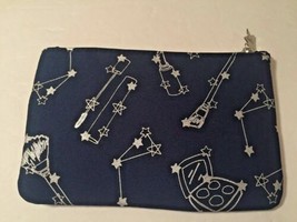 IPSY Star Navy Blue Makeup Cosmetic Bag CUTE Constellation - £3.89 GBP