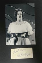 Mama Cass Elliot Signed Autographed &quot;Mamas &amp; the Papas&quot; Signature 8.5x11 Display - $279.99