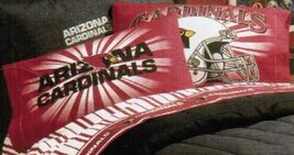 Arizona Cardinals Classics Standard Size Pillowcase measures 20" x 30" - $10.95