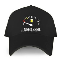 Funny drinking i need a beer meter retro baseball cap men s caps casual hip hop thumb200
