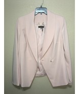 Donna Karan New York Shawl Collar Faux Pearl Jacket sz 8 new - $97.17 CAD