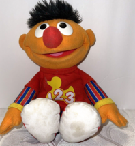 Sesame Street Plush Stuffed Toy Bert Talking (needs Batteries) Kids Collect 14&quot; - £23.45 GBP