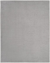 9' X 12' Silver Grey Non Skid Indoor Outdoor Area Rug - €351,66 EUR