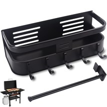 Magnetic Griddle Grill Caddy Organizer, No Assembly Required, Aluminum A... - £43.95 GBP