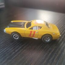 Vintage Autoworld Dodge Charger Slot Car #11 Yellow WORKS! - $49.95
