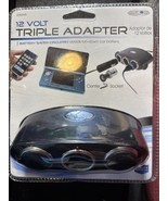 Concept XT NIB 12V Triple Adapter Cigarette Lighter Port w/ Battery Save... - $14.03
