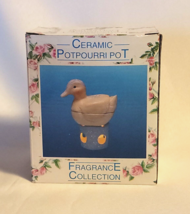 POTPOURRI CERAMIC CANDLE SIMMER POT COUNTRY DUCK BRAND NEW!! - $6.89