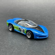Hot Wheels Pontiac Banshee Sports Car Blue Robo Zoo Elephant Diecast 1/64 Scale - £8.89 GBP