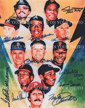 Baseball Legends 500 Home Run Hits Signed Autograph 8x10 Rpt Photo Hank Aaron + - £14.76 GBP