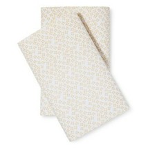 Threshold Jonquil Star Cotton Percale 2-PC King Pillowcase Pair - £26.74 GBP