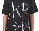 Kr3w Uomo Skate Farfalla Knives T-Shirt K52723 Nwt - $14.23