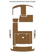 Four Winns 238 Vista Swim Platform Cockpit Boat EVA Foam Teak Deck Floor... - $1,224.23 CAD