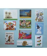 Happy Birthday Animals Dog -Themed Greeting Cards Envelopes Lot of 10 Se... - $12.00