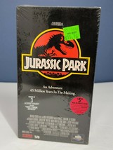 Jurassic Park by Steven Spielberg (VHS, 1993) in plastic wrap - opened - £3.88 GBP