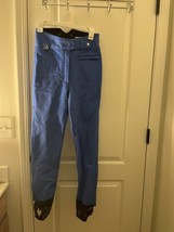 Vintage Tyrolia by Head Blue Black Pants Stirrup Women&#39;s Juniors Size 12  - £73.24 GBP