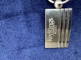 Vintage Promo Keyring Keyrings By Bankers Keychain #G851 Ancien Porte-Clés - £6.35 GBP