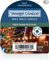 Yankee Candle Tree Farm Festival Wax Melt Singles 0.8 Oz - £3.99 GBP