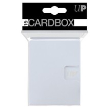 Ultra Pro Deck Box: PRO: 15+ Card Box: White (Pack of 3) - £13.13 GBP