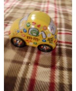 M&amp;M&#39;s Beetle Car YELLOW Candy Tin - $4.80 CAD
