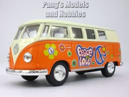 VW T1 (Type 2) &quot;Peace and Love&quot; Bus 1/32 Scale Diecast &amp; Plastic Model -... - $15.83