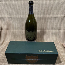1980 Moet et Chandon Cuvee Dom Perignon Empty Champagne Bottle &amp; Box France - £77.54 GBP