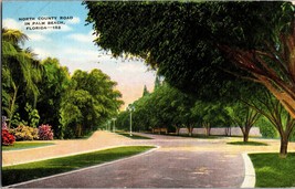 Palm Beach Florida North County Road Country Club Mansions Vtg Postcard (C12) - £4.29 GBP