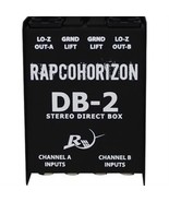 RapcoHorizon DB-2 Stereo Direct Box - £71.00 GBP