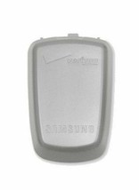 Genuine Samsung Siren SCH-A870 Verizon Battery Cover Door Silver Phone Back Oem - £3.57 GBP