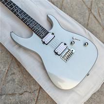 Gray 6 strings tremolo Electric Guitar, Roasted Maple Neck Ebony Fingerb... - $209.00