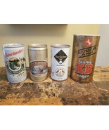 Lot Of 4 Empty Pulltab Vintage Beer Cans, Horlacher, Rhinelander, Sierra... - £7.75 GBP