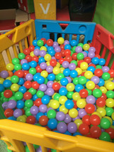 1000Pcs Counts Colorful Soft Plastic Pit Large Ball Various Colors 7cm B... - $248.00