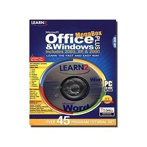 Learn2.com LEARN MICROSOFT OFFICE-TRAINING CD MEGA BOX ( 430427 ) - $9.85