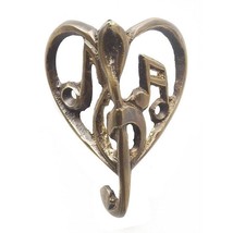 Vintage Solid Brass Love Music Skiffer &amp; Corner Protector / Guard Furnit... - $35.00+