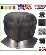 Heavy-Duty Waterproof Turbine Vent Cover, Black or Beige, Easy Install 1... - $455.80 MXN