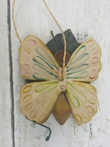 Butterfly Metal Bright Wings 3D Garden Holiday Metal Hanging Ornament Decoration - £9.77 GBP