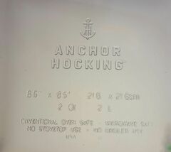 Anchor Hocking 8.5x8.5 Clear Glass Baking Dish New image 4