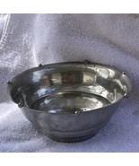 Danish Denmark Einar Dragsted Pewter 6 Inch Bowl Arts &amp; Crafts Style - $847.25 MXN