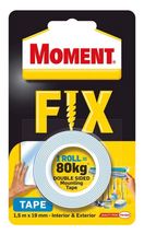 Adhesive Tape Moment Double-sided 1.5 mx 1.9 cm - £10.16 GBP