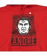 Andre The Giant Retro Zubaz Graphic Hoodie Sweatshirt Men XL Wrestling R... - $18.95