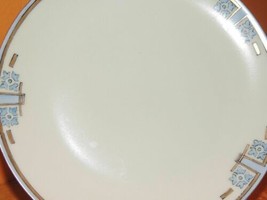 Vintage Thomas Bavaria Hand Painted dessert Plate 7.5&quot; porcelain Art Deco - £5.73 GBP