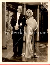 Blonde Bombshell Jean Harlow Wallace Beery 1930's Chic Vamp Glamour Photograph - £117.33 GBP