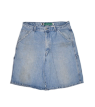 Vintage Levis Silvertab Jeans Shorts Mens 34 Baggy Loose Fit Carpenter - $38.55