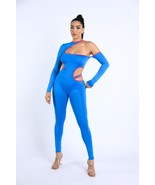 Women&#39;s Color Binding Detailed Cutout Jumpsuit - $25.00