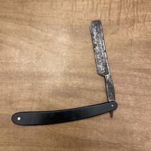 Vintage ERN Wald 411 Straight Razor Black Poor Condition - $9.60