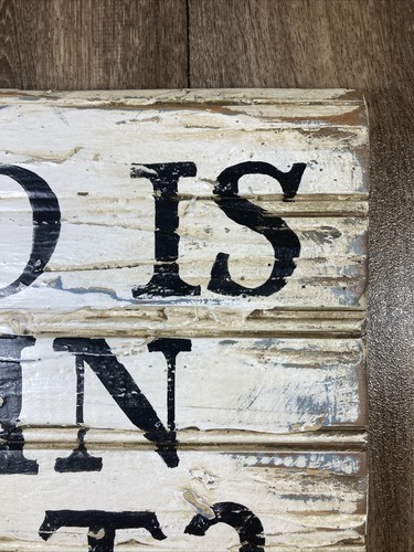 Who Is John Galt Original Wood Painting 9x13 Rustic Design Atlas Shrugged Item image 6