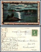 NEW YORK Postcard - Adirondack Mountains, Fourth Lake Chain O39  - £2.53 GBP