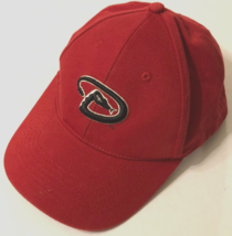 Arizona Diamondbacks 2007 Snake Logo Boys Red Sewn MLB Baseball Cap One Size - $10.77