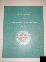 Leland 2LMS Drilling Machine Repair Parts List Manual - $35.88