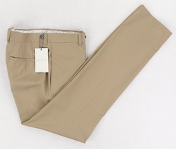 NWT Jack Victor Palmer Stretch Crossover Pants Mens 32 X 34 Khaki Cotton... - $55.85